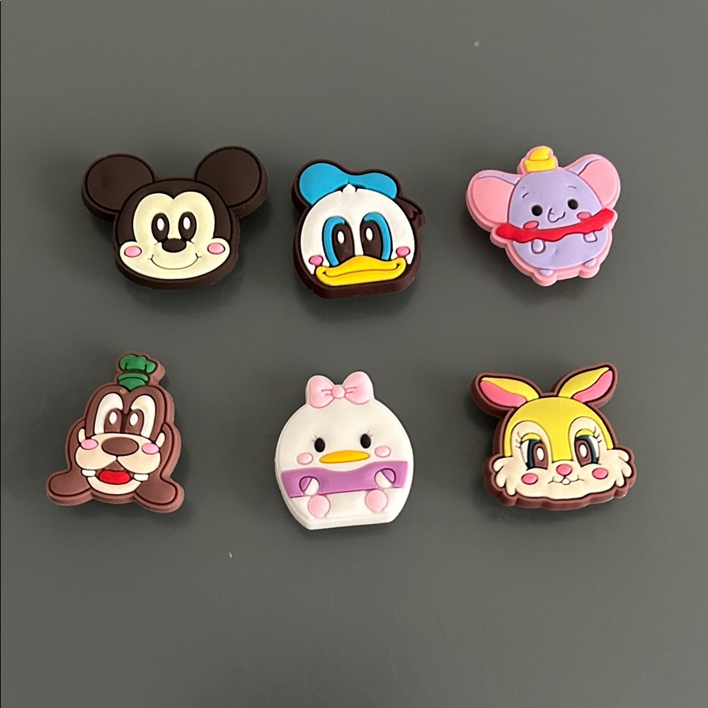 Cartoon Character Shoe Charms Set